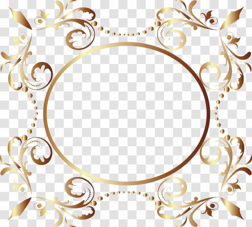 Circle Background Frame - Jewellery - Floral Design Visual Arts Transparent PNG