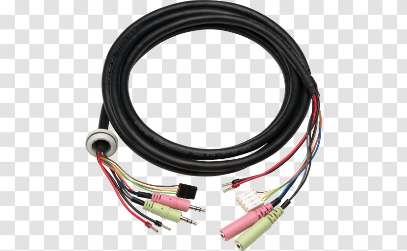 Electrical Connector Adapter Cable Audio Signal Speaker Wire - Electronics Accessory - Power Transparent PNG