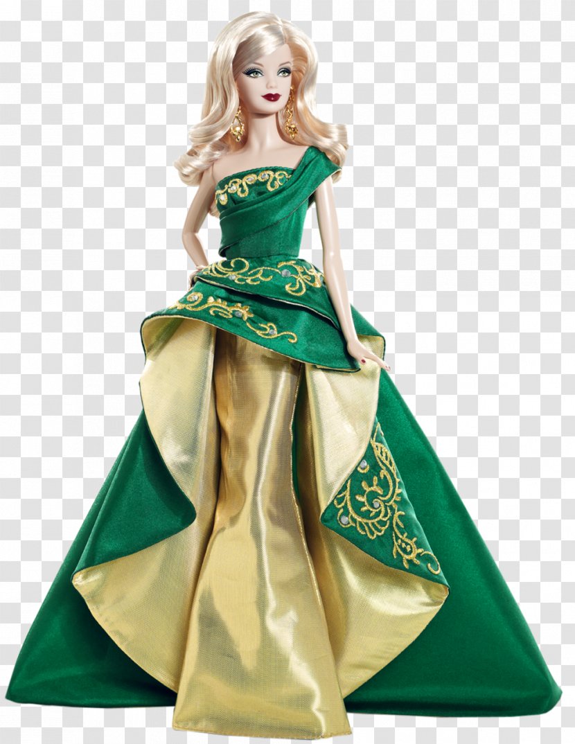 Amazon.com Barbie Doll Holiday Gown - Dress Transparent PNG