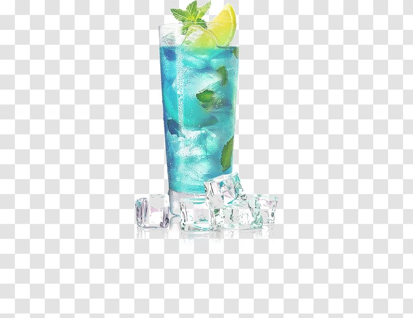 Cocktail Juice Pepsi Blue Carbonated Drink - Garnish - Iced Transparent PNG