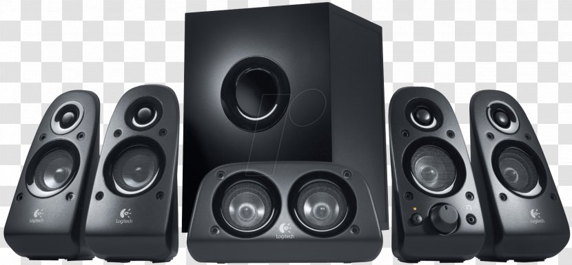 5.1 Surround Sound Loudspeaker Computer Speakers Audio - Personal Transparent PNG