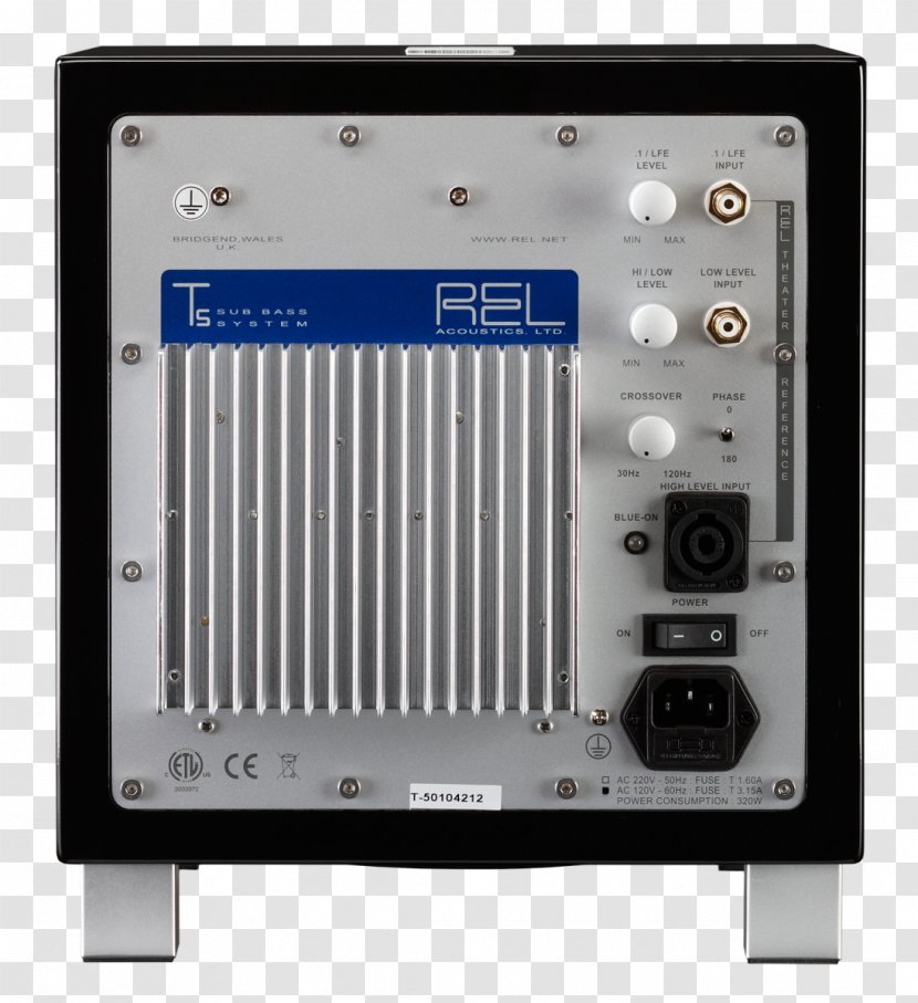 Subwoofer REL Acoustics T/I-Series T/5i Sub-bass Loudspeaker - Frame - Heart Transparent PNG