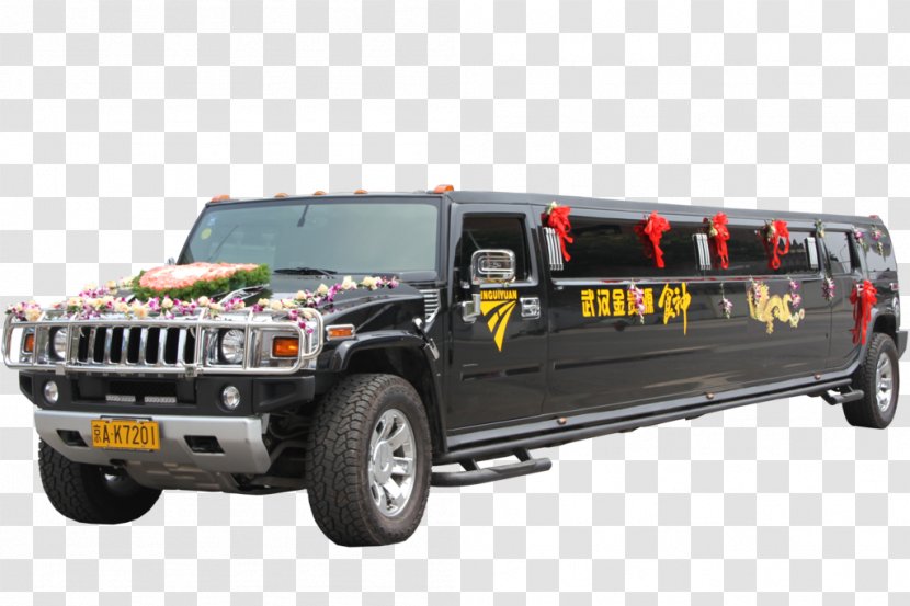 Car Hummer - Wedding - Long Transparent PNG