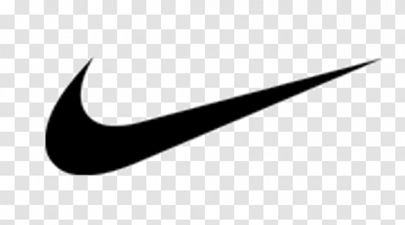 Nike Free Swoosh Just Do It Logo - Black And White Transparent PNG
