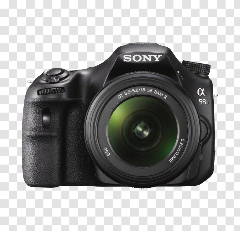 Canon EOS Sony SLT Camera Digital SLR 索尼 - Alpha 58 Transparent PNG