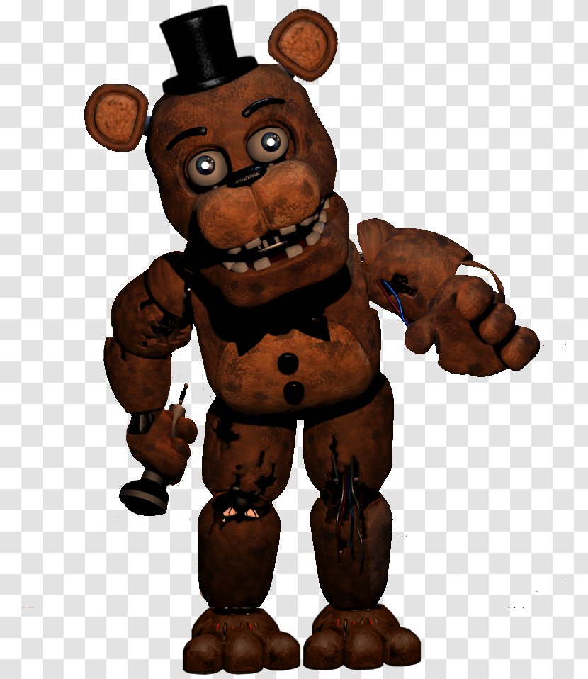 Five Nights At Freddy's 2 3 4 FNaF World - Freddy S - Withered Transparent PNG