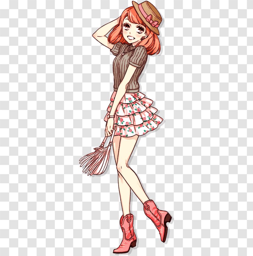 Style Savvy: Fashion Forward Styling Star Trendsetters - Watercolor - Models Gilr Transparent PNG
