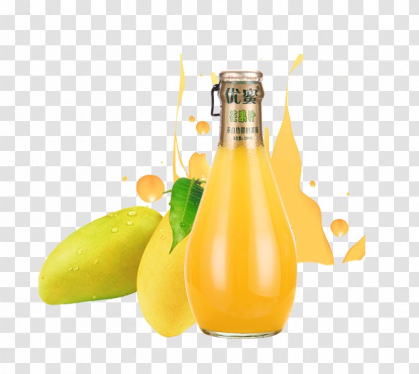 Juice Agua De Valencia Orange Drink Cocktail Mango Transparent PNG