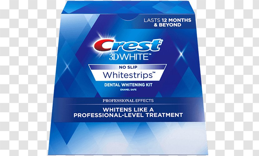 Crest Whitestrips Tooth Whitening 3D White Toothpaste - Oral Hygiene Transparent PNG