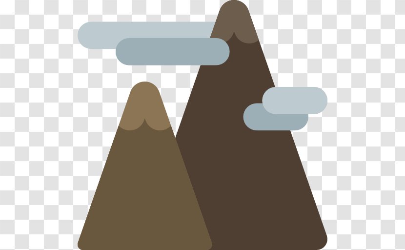 Flag Mountain Icon - Peak Transparent PNG