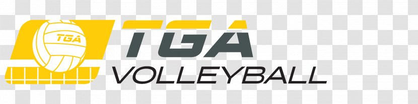 Volleyball Team Sport Logo Brand - Yellow - Franchise Cooperation Transparent PNG