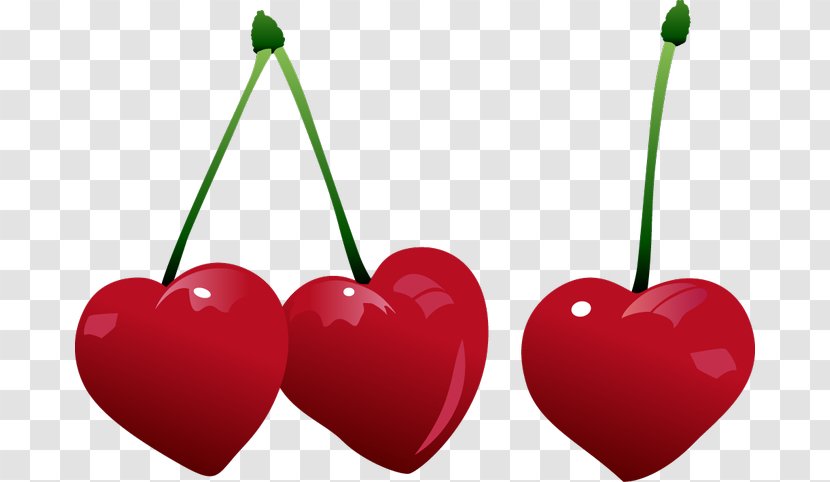 Heart Cherry Stock Illustration Clip Art - Raster Graphics - Pictures Of Cherries Transparent PNG