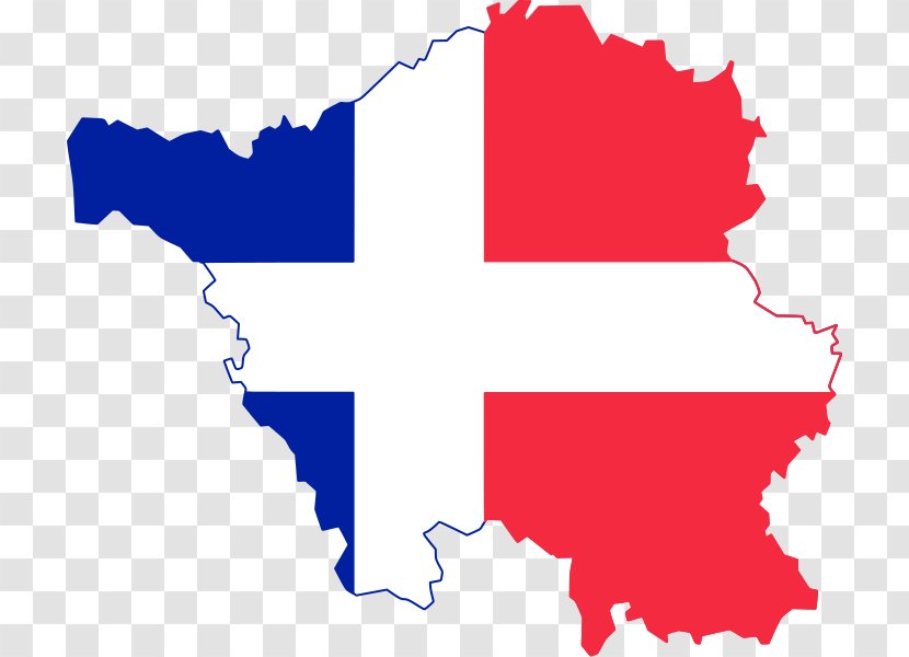 Saarland Saar Protectorate Map Flag - Blue - World War Two Transparent PNG