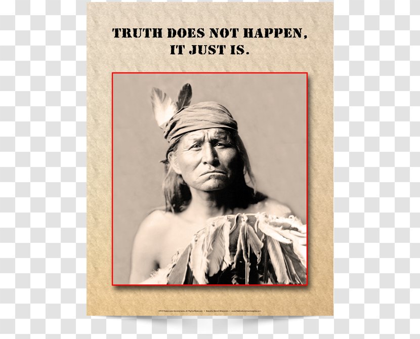Edward S. Curtis Native Americans In The United States Apache Black Indians Indigenous Peoples Of Americas - English Poster Transparent PNG