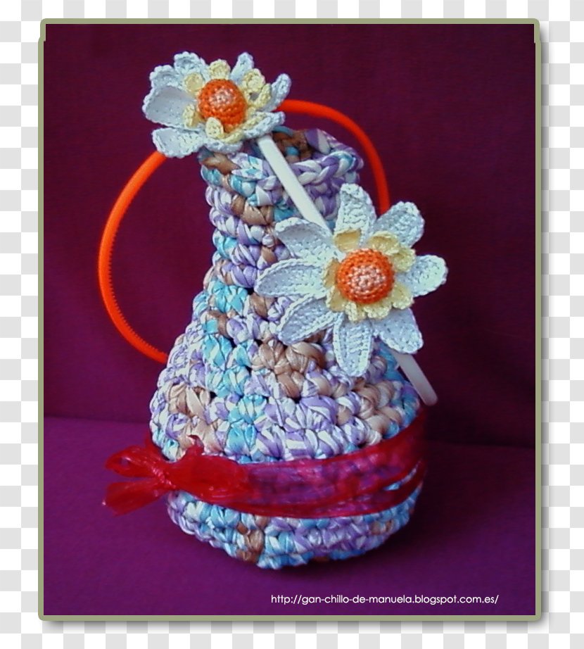 Food Gift Baskets Crochet Flower - Flowerpot Transparent PNG