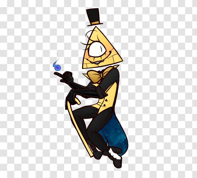 Clip Art Illustration Cartoon Character Line - Bill Cipher Cute Transparent PNG