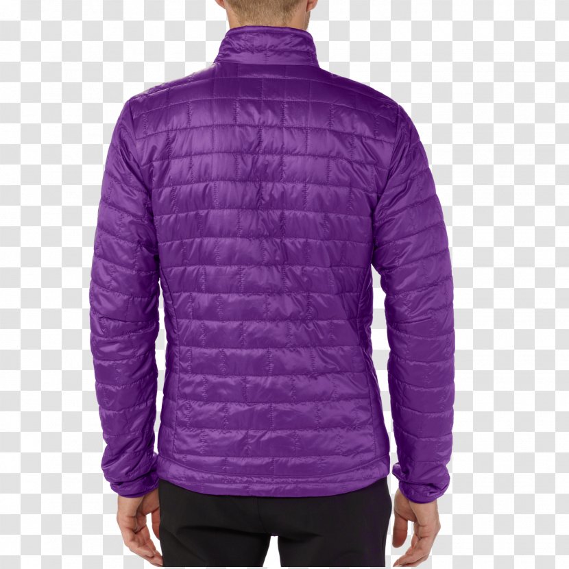 Polar Fleece Sleeve Neck - Violet - Patagonia Transparent PNG