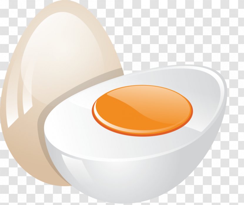 Salted Duck Egg Clip Art Fried - Yolk - Fresh Transparent PNG