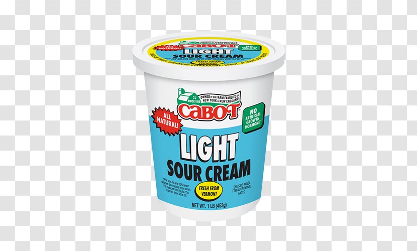 Dairy Products Sour Cream Cabot Milk Transparent PNG