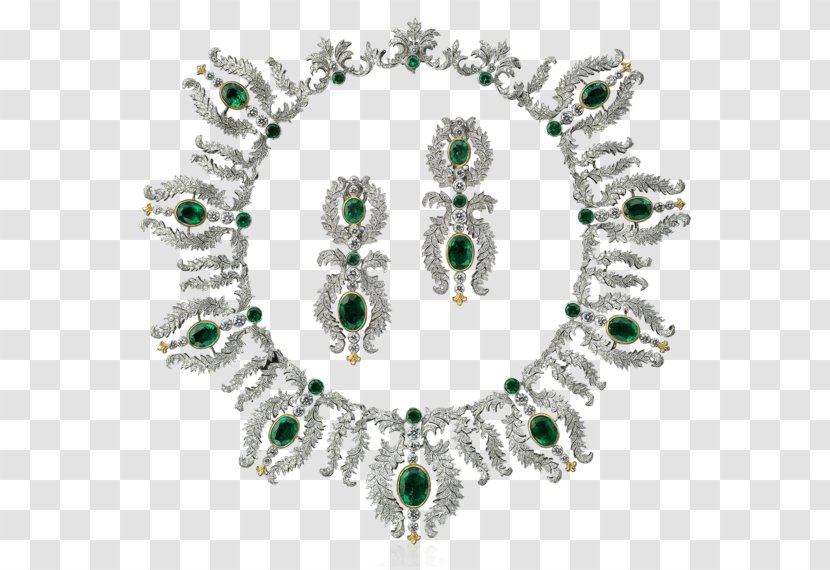 Emerald Jewellery Buccellati Necklace Diamond - Body Jewelry Transparent PNG