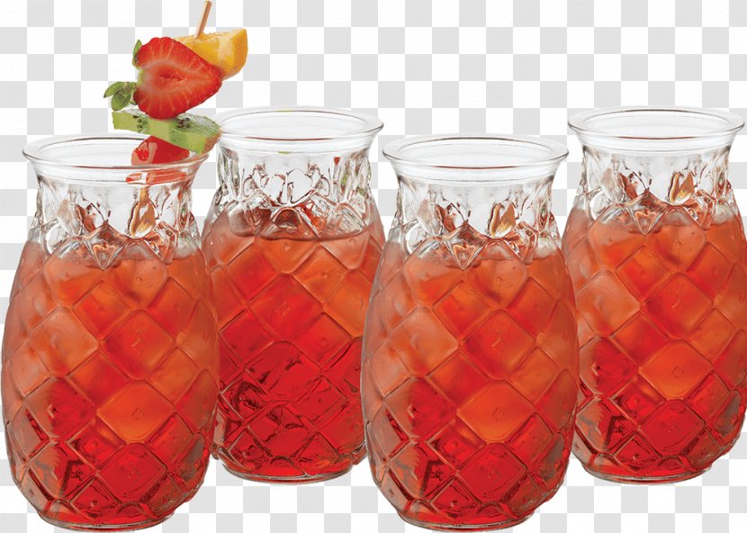 Cocktail Glass Old Fashioned Piña Colada - Fruit Preserve - Pineapple Drink Transparent PNG