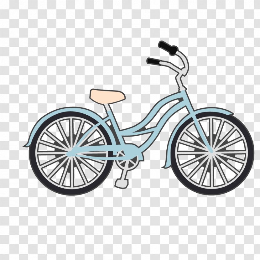 Royalty-free Icon - Sports Equipment - Blue Painted Bicycle Transparent PNG
