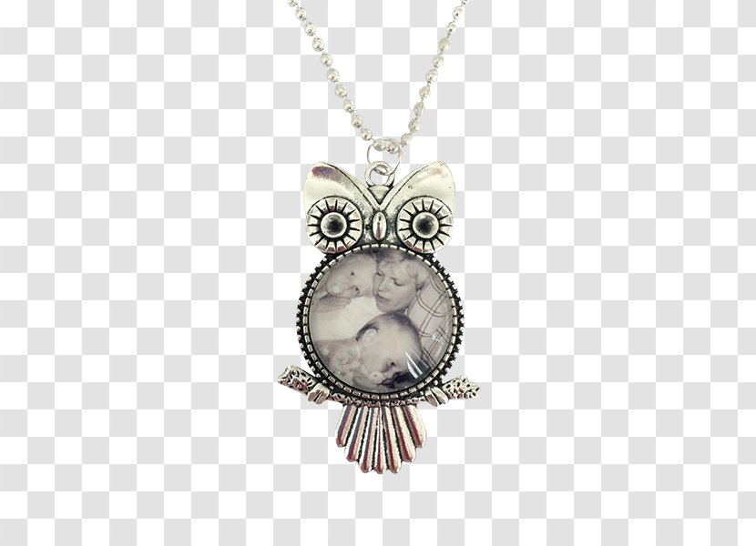 Locket Necklace Silver Chain Transparent PNG