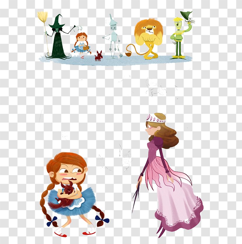 The Wizard Wonderful Of Oz Animation Drawing Illustration - Happiness - Character Transparent PNG