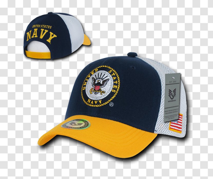 Baseball Cap Trucker Hat United States Navy - Armed Forces - Military Caps Transparent PNG