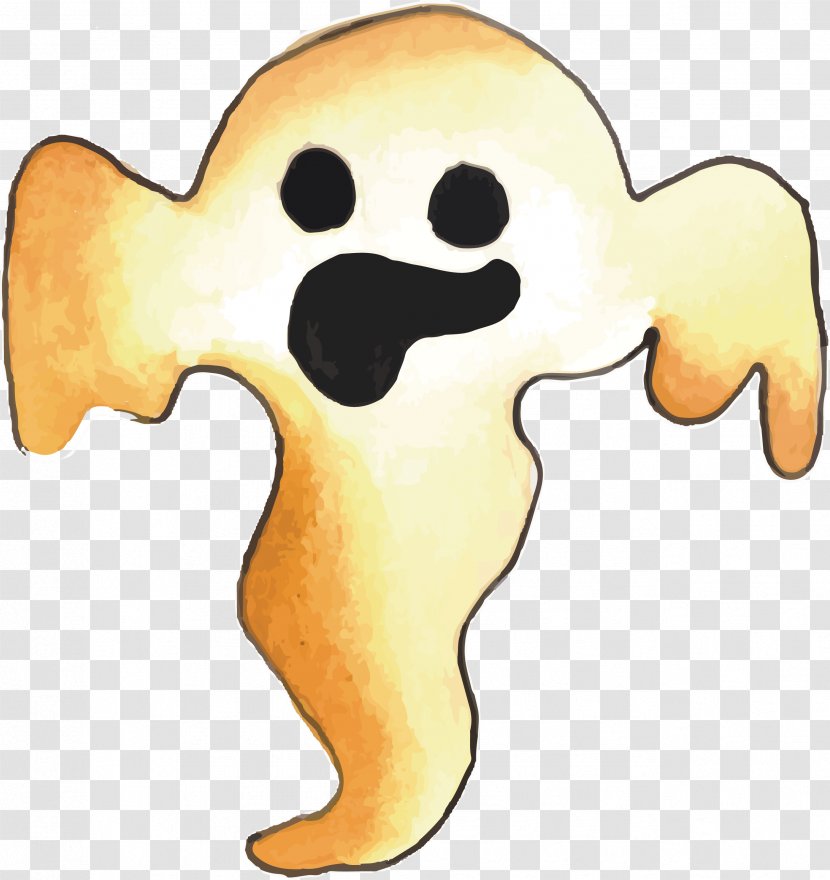 Dog Horror Ghost - Like Mammal - Hand Painted Phantoms Transparent PNG