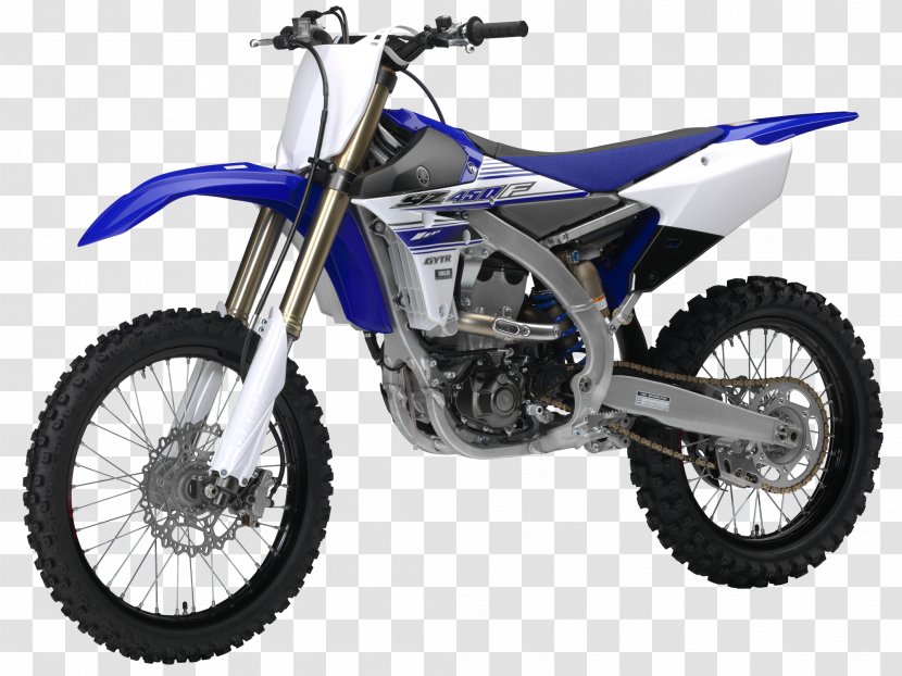 Yamaha Motor Company YZ450F Motorcycle YZ250F All-terrain Vehicle - Multivalve Transparent PNG