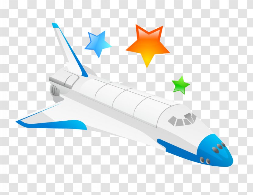 Airplane Flight Rocket Spacecraft - Coreldraw - Cartoon Transparent PNG