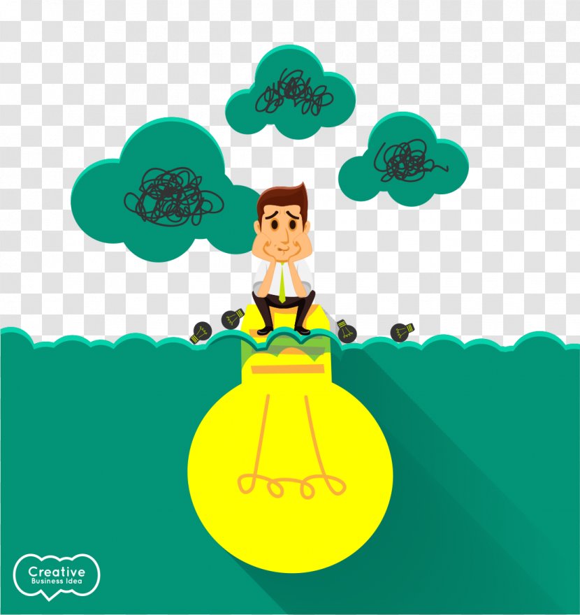 Thought Software Clip Art - Cartoon Creative Thinking Transparent PNG