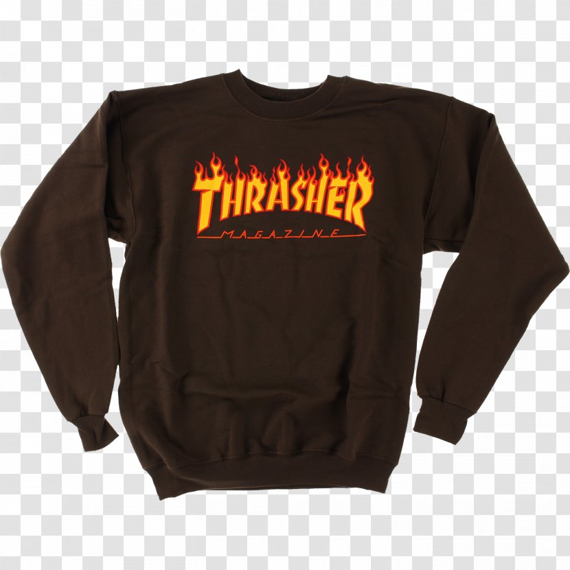 T-shirt Thrasher Presents Skate And Destroy Sleeve Transparent PNG