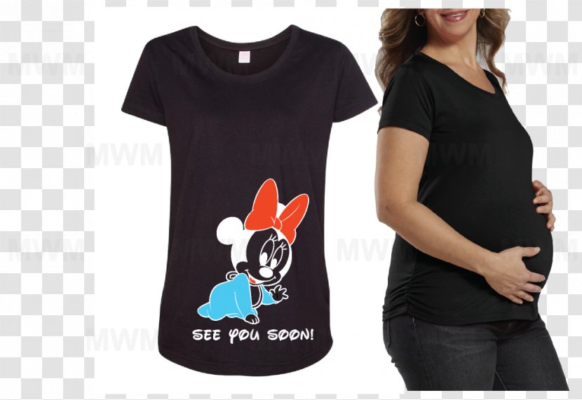 T-shirt Mickey Mouse Minnie Clothing - Walt Disney Company - See You Soon Transparent PNG