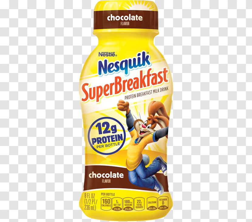 Breakfast Cereal Chocolate Milk Nesquik - Flavored Transparent PNG