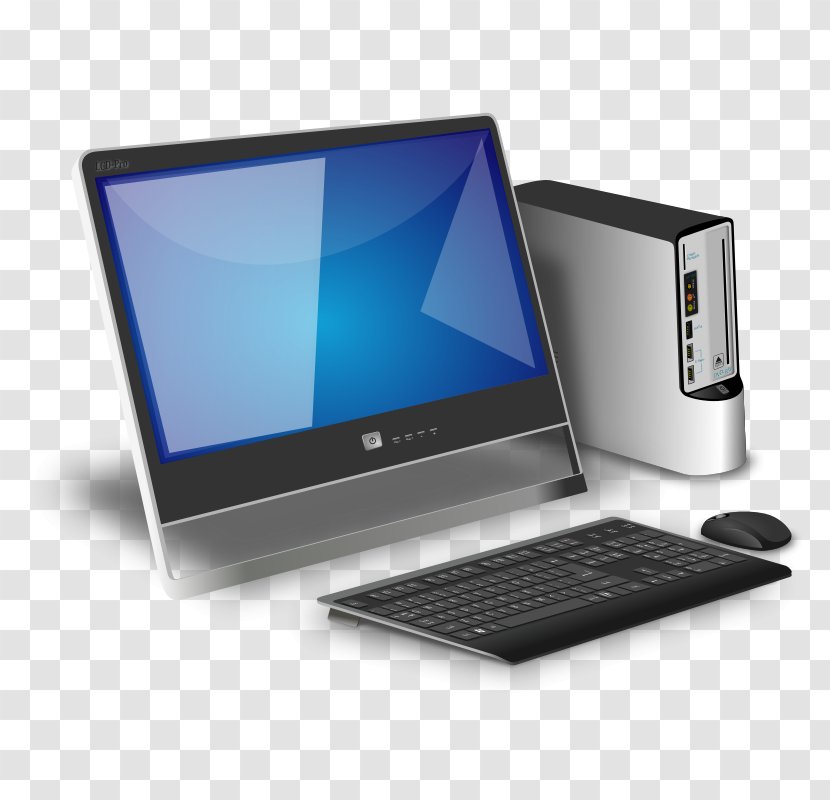 Laptop Macintosh Desktop Computers Clip Art - Personal Computer Hardware - Office Pictures With People Transparent PNG