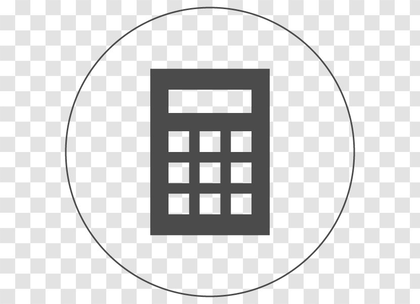 Calculator Symbol - Pictogram Transparent PNG