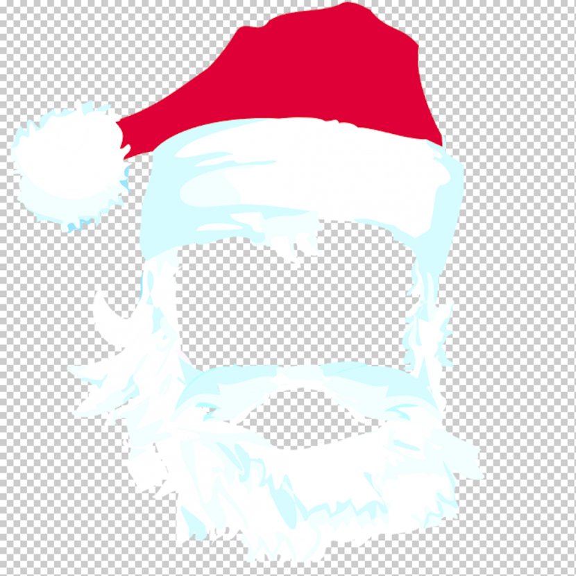 Santa Claus Beard Suit Clip Art - And Moustache Transparent PNG