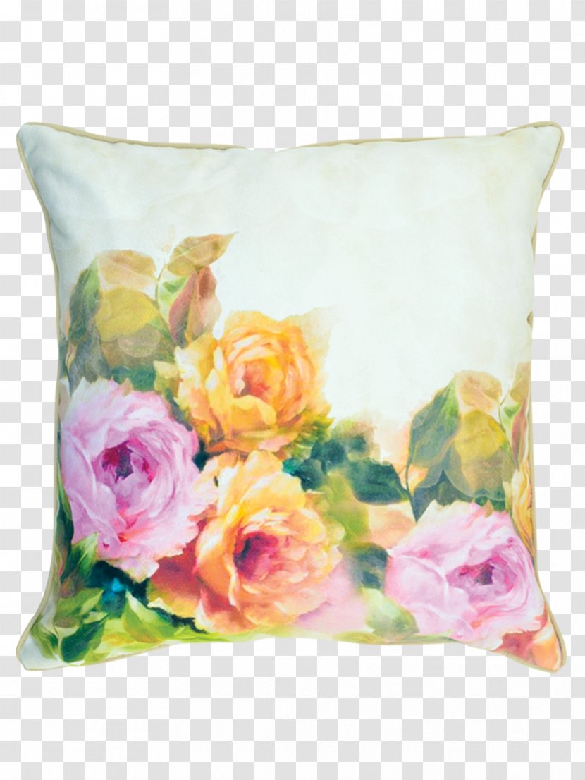 Throw Pillows Cushion House Kitchen - Floral Design - Pillow Transparent PNG