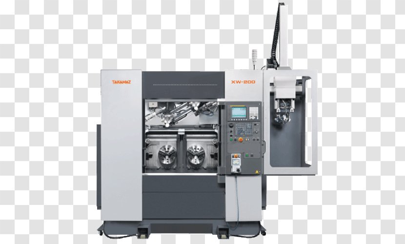 Automatic Lathe Machine Tool Spindle TAKAMATSU MACHINERY CO., LTD. - Metal - Compact Cool Cooling Units Manufacturers Pty Ltd Transparent PNG