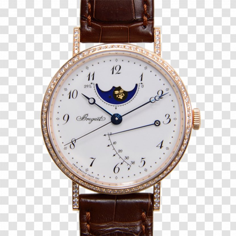 Glashxfctte Original Breguet Automatic Watch Perpetual Calendar - Accessory - Men's Mechanical Watches Transparent PNG