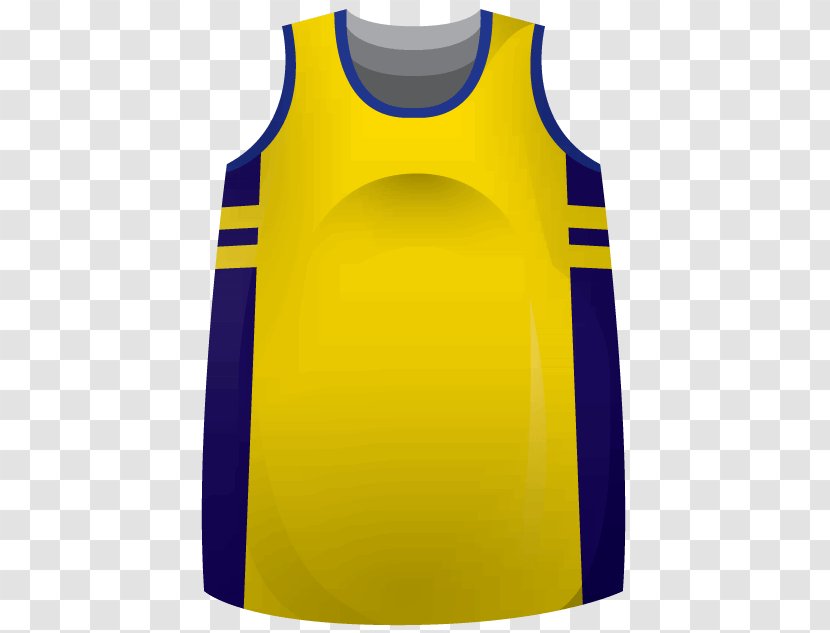 T-shirt Sleeveless Shirt Gilets - Sport - Basketball Uniform Transparent PNG