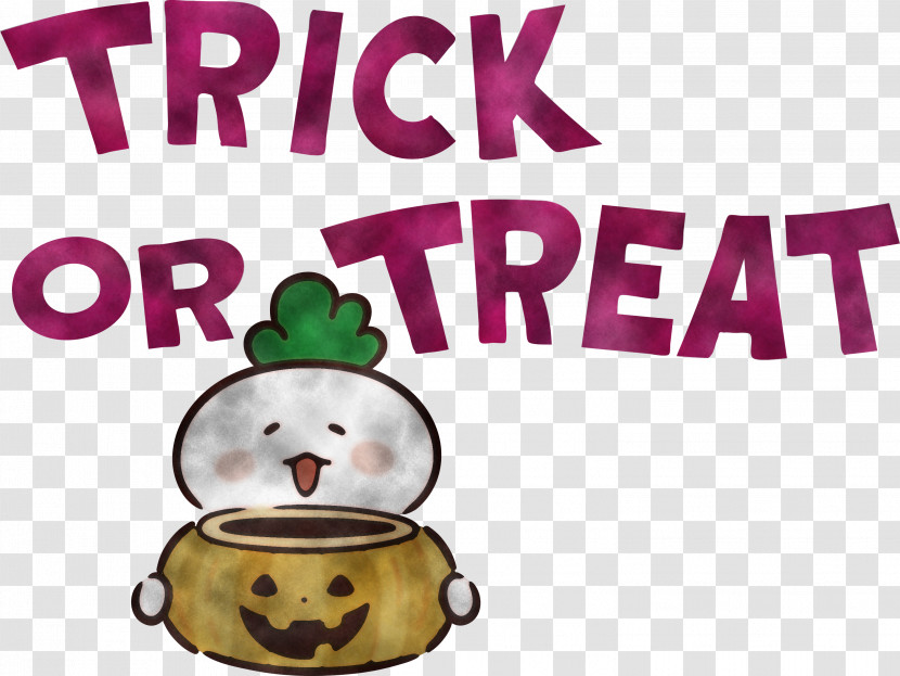 TRICK OR TREAT Halloween Transparent PNG