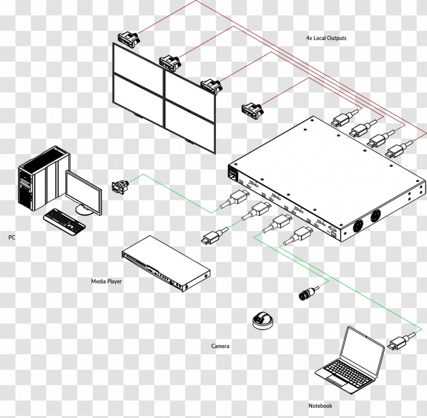 Technology Diagram Angle - Black And White Transparent PNG