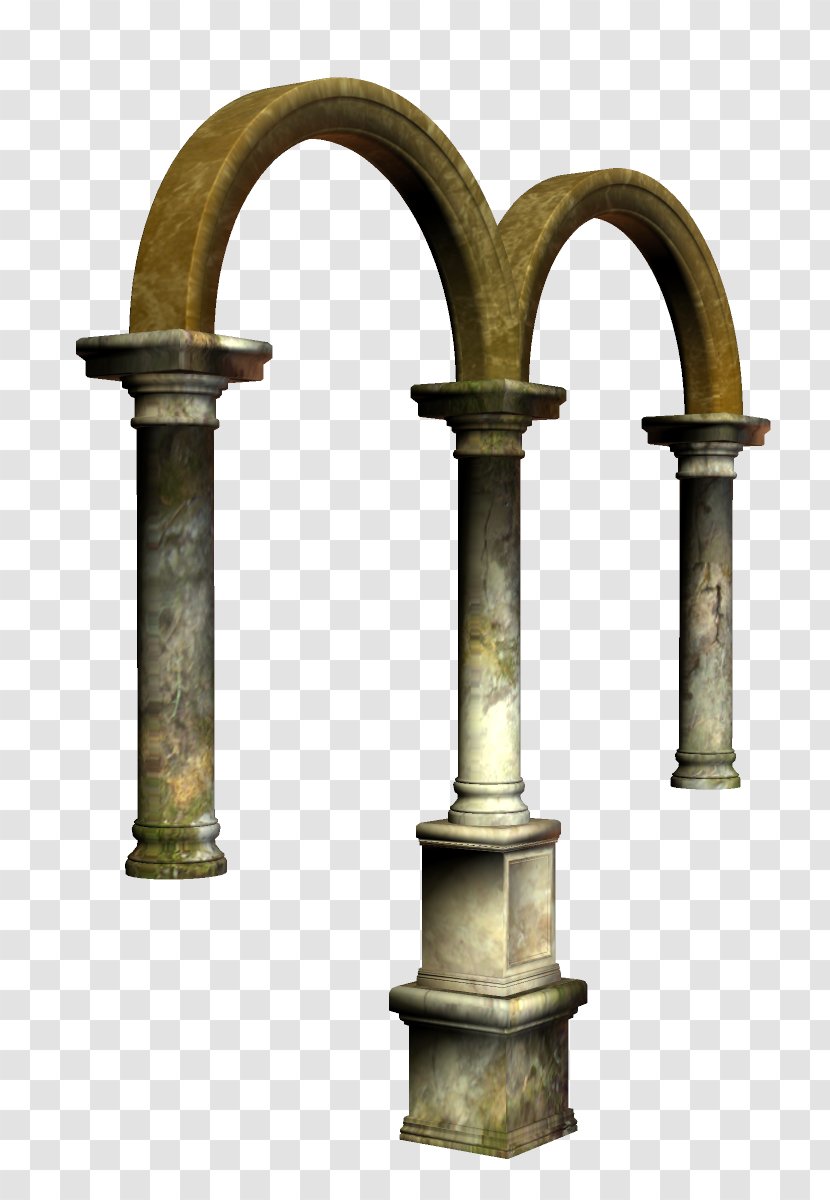 Column Arch Water Fountain Garden - Vault Transparent PNG