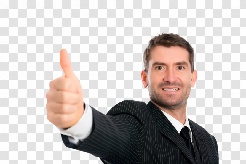 Finger Gesture Thumb Hand Arm - Businessperson - Thumbs Signal Transparent PNG