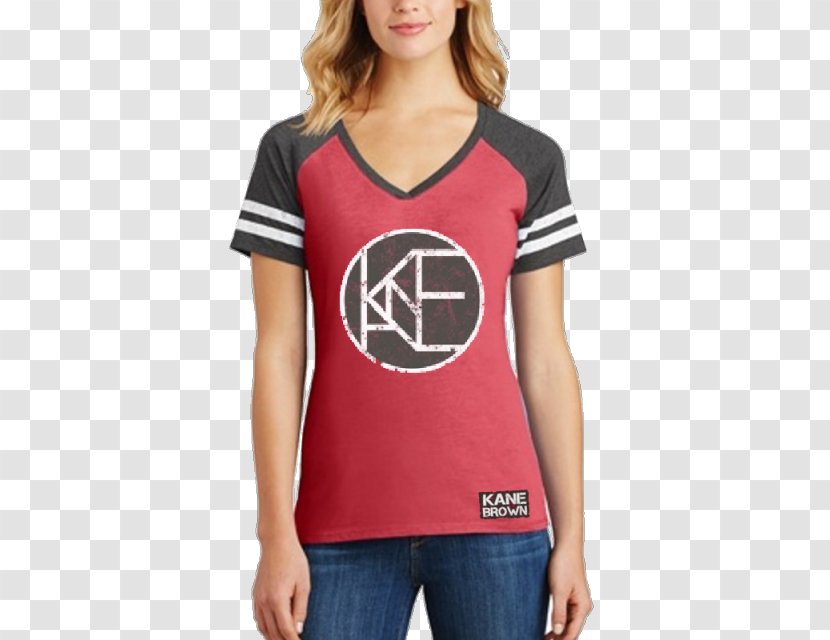 T-shirt Neckline Sleeve Clothing - Crew Neck - Kane Brown Transparent PNG