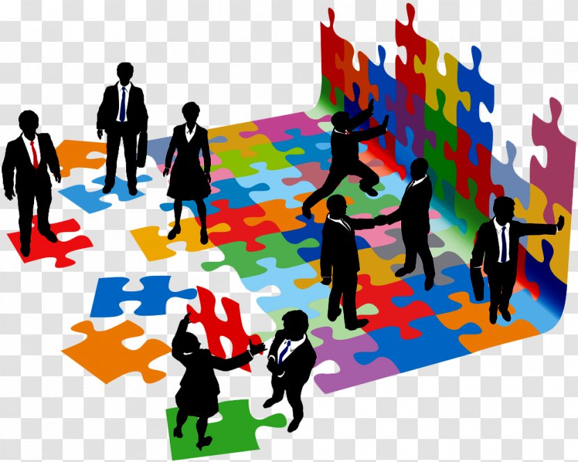 Organizational Culture Business Leadership - Illustration - Team Work Free Image Transparent PNG