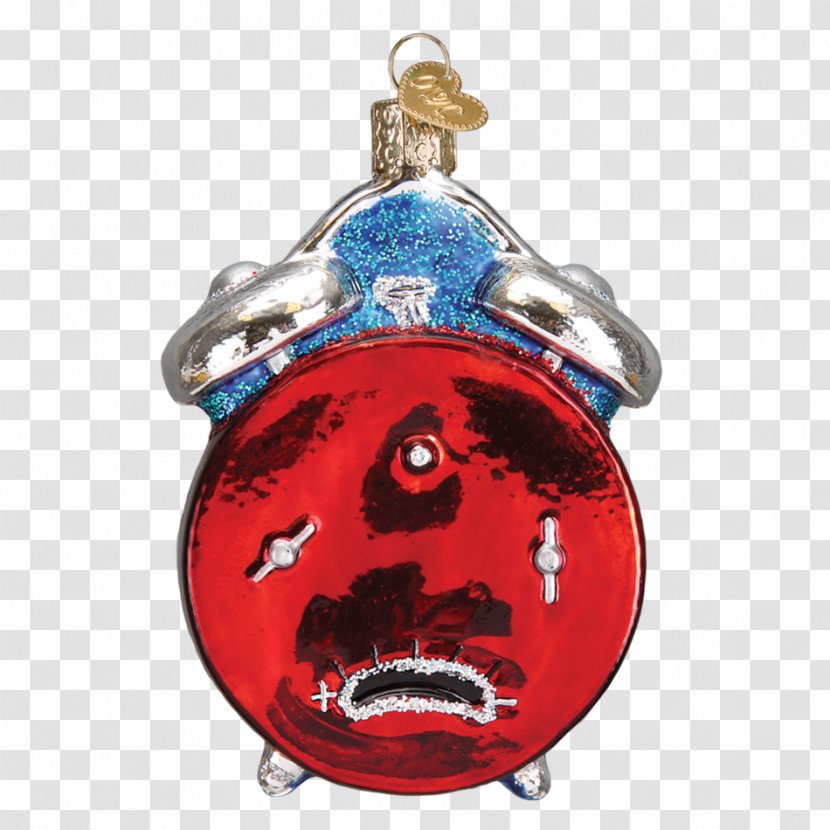 Christmas Ornament Alarm Clocks Holiday Glass - Clock - Hand-painted Transparent PNG